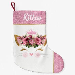 Princess Kitty Custom Christmas Strumpf Kleiner Weihnachtsstrumpf