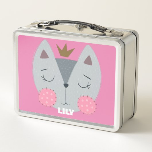 Princess Kitty Metal Customizer It Lunchbox (Rückseite)