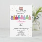 Princess Kleider Märchenkleidung Mädchen zum Gebur Einladung (Stehend Vorderseite)