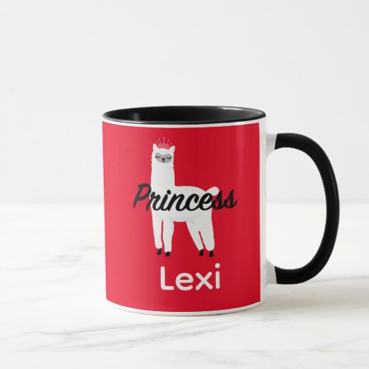 Princess Lama Design - Combo-Tasse Tasse (Rechts)