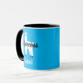 Princess Lama Design - Combo-Tasse Tasse (Vorderseite Links)