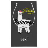 Princess Lama Design - Geschenktasche - Klein Kleine Geschenktüte (Rückseite)