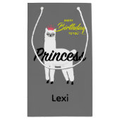 Princess Lama Design - Geschenktasche - Klein Kleine Geschenktüte (Rückseite)