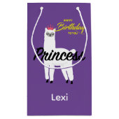 Princess Lama Design - Geschenktasche - Klein Kleine Geschenktüte (Rückseite)
