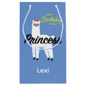 Princess Lama Design - Geschenktasche - Klein Kleine Geschenktüte (Rückseite)