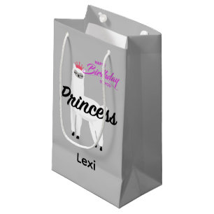 Princess Lama Design - Geschenktasche - Klein Kleine Geschenktüte