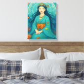 Princess Leinwanddruck (Insitu (Schlafzimmer))