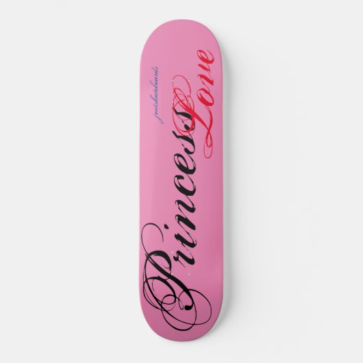 PRINCESS-LIEBE / JMT-SKATEBOARDS SKATEBOARD (Vorderseite)