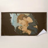 Princess-Liebe Strandtuch (Vorderseite)