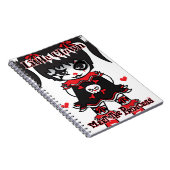 Princess Little Clown-Notebook Notizblock (Rechte Seite)