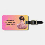 Princess Luggage Tag Gepäckanhänger (Vorderseite horizontal)