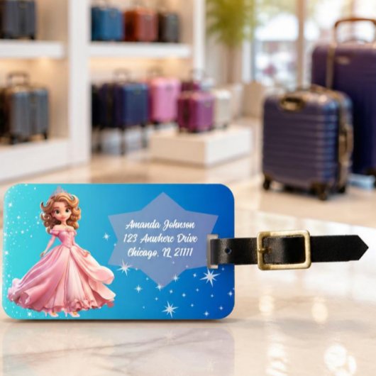 Princess Luggage Tag Gepäckanhänger
