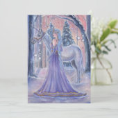 Princess Lumi with Unicorn art By Renee Lavoie (Stehend Vorderseite)