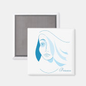 Princess Magnet (Vorderseite/Rückseite)