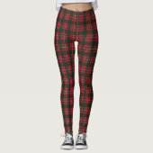 Princess Margaret Rose Modern Scottish Tartan Leggings (Vorderseite)