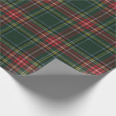 Princess Mary Scottish Tartan Wrapping Paper Geschenkpapier (Ecke)