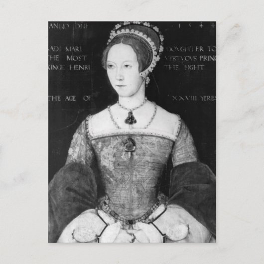 Princess Mary Tudor Postkarte (Vorderseite)