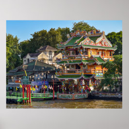 Princess Mother Memorial Park in Bangkok Poster