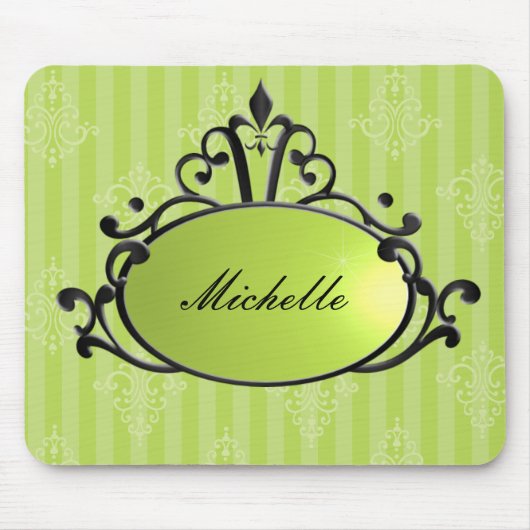 Princess Name Filigree Mousepad (Vorne)
