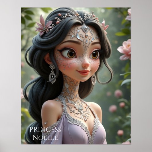 Princess Noelle: Enchanted Grace Poster (Vorne)