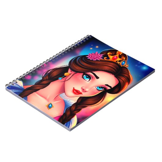 Princess Notebook: Magic and Charm on Every Page Notizblock (Linke Seite)