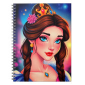 Princess Notebook: Magic and Charm on Every Page Notizblock (Vorderseite)