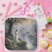 Princess of Castle Garden Pappteller (Party)