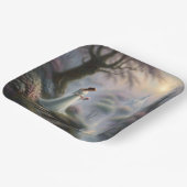 Princess of Castle Garden Pappteller (Gewinkelt)