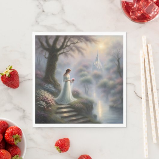 Princess of Castle Garden Serviette (Beispiel)