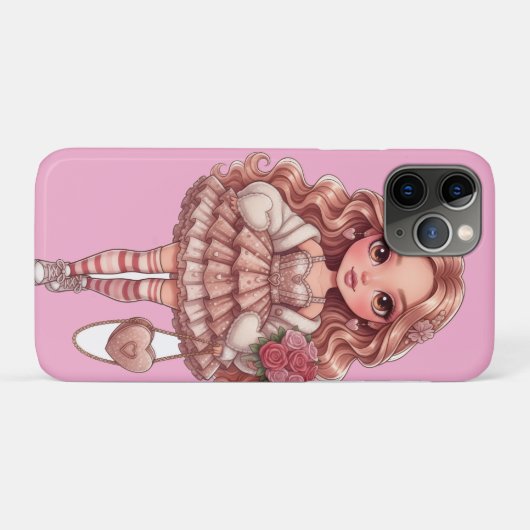 princess of hearts dall Case-Mate iPhone hülle (Rückseite (Horizontal))