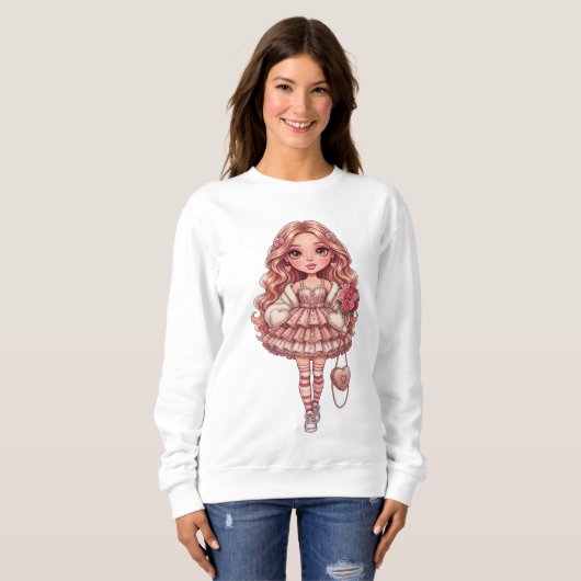 princess of hearts dall sweatshirt (Vorne ganz)