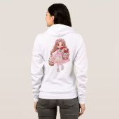 princess of hearts hoodie (Schwarz voll)