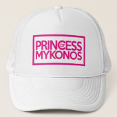 Princess Of Mykonos Truckerkappe (Vorderseite)