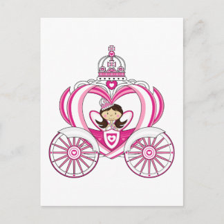 Princess of Royal Carriage Postcard Postkarte
