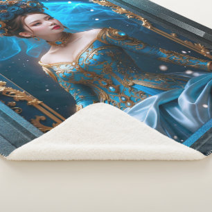 Princess of the Blue Rose AI Art von Xzendor7 Sherpadecke