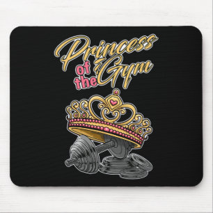 Princess of the Gym Bodybuilding Strength Sports G Mousepad