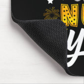 Princess Of The New Year 2026 New Years Eve Firewo Mousepad (Ecke)