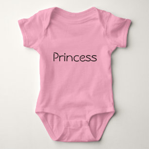 Princess onsie baby strampler