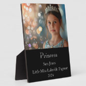 Princess Pageant Plaque Fotoplatte (Seite)