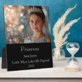 Princess Pageant Plaque Fotoplatte (Seite)