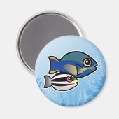 Princess Parrotfish Magnet (Vorderseite/Rückseite)