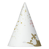 Princess Party Crown Tiara Personalisiert Geburtst Partyhütchen (Links)