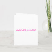 Princess-Party Einladung (Rückseite)