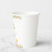 Princess Party - ERSTES Geburtstag Pappbecher (Links)