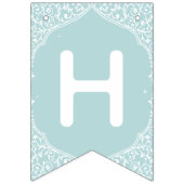 Princess Party Foto Happy Birthday Wimpelkette (Zweite Fahne)