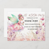 Princess Party Instant Download Bearbeitbar Einladung (Vorne/Hinten)