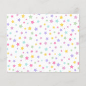 Princess Party Kid Birthday Einladung (Rückseite)