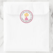 Princess Party Matching Envelope Stickers (Tasche)
