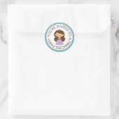 Princess Party Matching Envelope Stickers (Tasche)