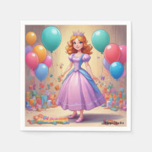 Princess Party Napkins